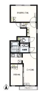 「防音マンション」ラシクラスときわ台【2階】の間取り