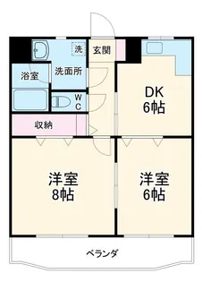 Raffine泉【1階】の間取り