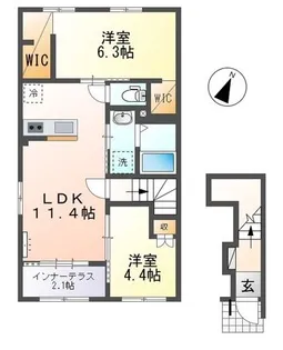 フラーゴラ(Fragola)【2階】の間取り