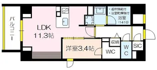 ロイヤルパークヒルズ上町【3階】の間取り