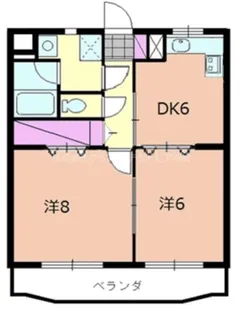 Raffine泉【1階】の間取り
