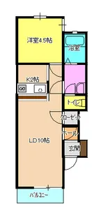 アッピーホース【1階】の間取り