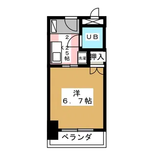 サンライフ則武【5階】の間取り