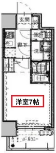 S-RESIDENCEドーム前千代崎【4階】の間取り