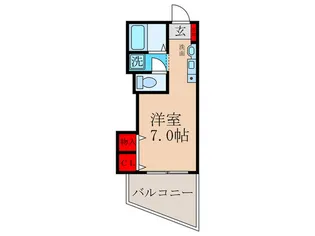 作和ビル【3階】の間取り