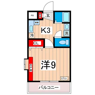 プルミエールA【1階】の間取り