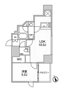 nido SHINAGAWA-TOGOSHI【3階】の間取り
