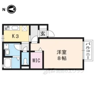 サルドセジュール2番館【2階】の間取り