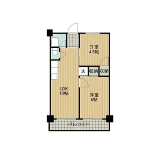 コーポ小川【3階】の間取り