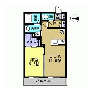ランコントル【2階】の間取り
