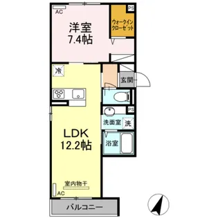 グランド ステラ【2階】の間取り