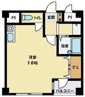 新穂ビル【3階】の間取り