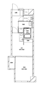 COKULAS上杉【4階】の間取り