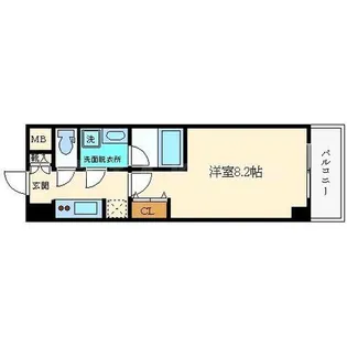 Fortuney大手前【3階】の間取り