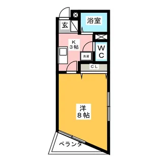 SHALLOW【5階】の間取り