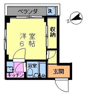 板橋フィットマンション【3階】の間取り