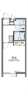 レオパレスシーサイドN与那原【2階】の間取り