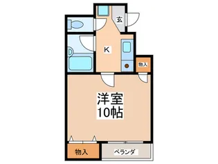 フォレスタU2【7階】の間取り