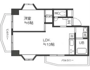 アーバンヒル【5階】の間取り