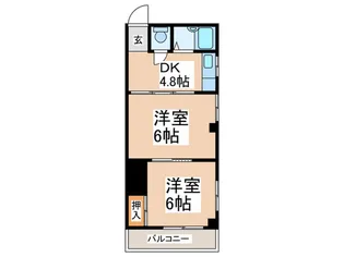エスタイルkosei【4階】の間取り