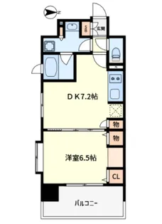 KAISEI梅田【2階】の間取り