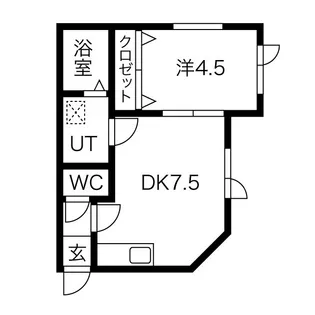 アークコート北27【1階】の間取り