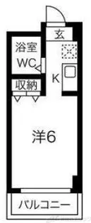ラ・フォーレ大桐【3階】の間取り