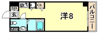 デルファーレ西宮【3階】の間取り