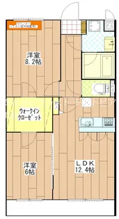 アンベリール【3階】の間取り