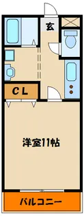 エクセルまつたに【2階】の間取り