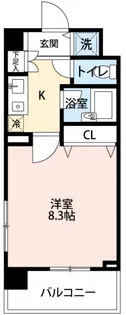 シティベース桜丘【2階】の間取り