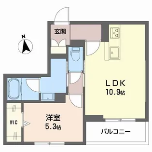 シャーメゾン 栄町【3階】の間取り