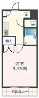 桜ビル新大江【7階】の間取り