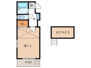 AIプレミアム魚住【1階】の間取り