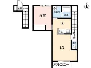 Casa soleggiata【2階】の間取り