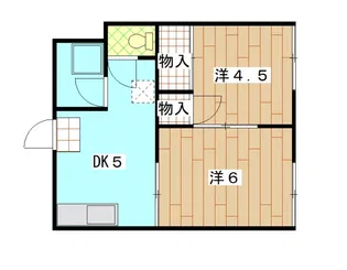 コーポいづみの【2階】の間取り
