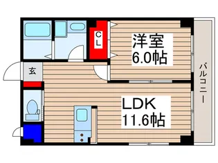 MAISON・VERRE【3階】の間取り