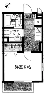 コンフォール横浜II【1階】の間取り
