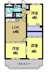 ファミーユA棟【2階】の間取り