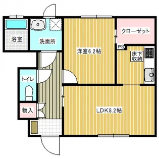 サンパレスジュン【1階】の間取り