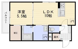 トゥールモンド リベール【2階】の間取り