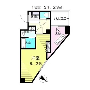 joy.of.life鶴川【7階】の間取り