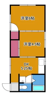ハイツココット【2階】の間取り