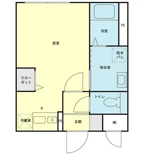 CROSS ROAD渋谷神山町【2階】の間取り