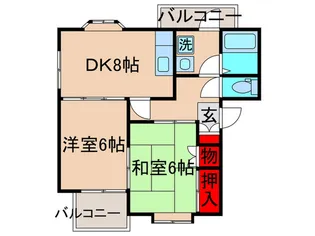 メゾンGP【3階】の間取り