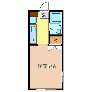 モンパレス小山5号館【1階】の間取り
