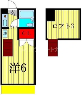 シャルムII【2階】の間取り