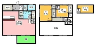 埼玉県川越市岸町3【一戸建】の間取り