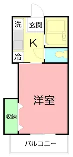神奈川県平塚市南原3【アパート】の間取り