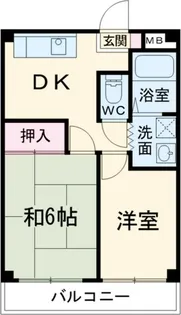 メゾン・ド・クレール【2階】の間取り
